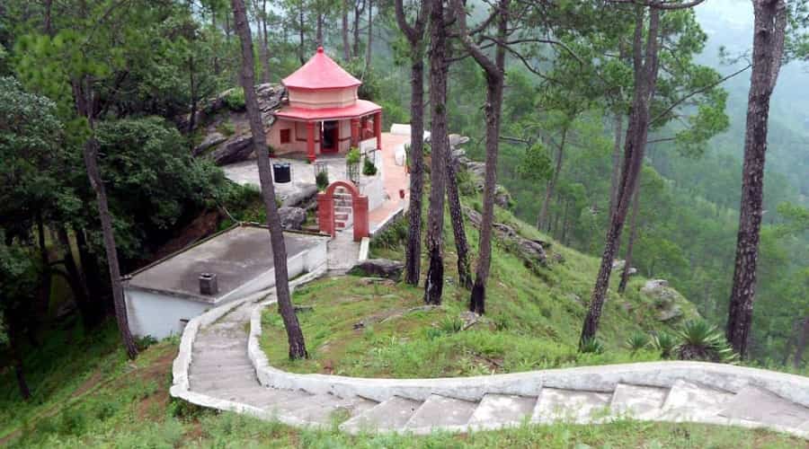 Kasar Devi Temple, Near Almora, Uttarakhand, India.